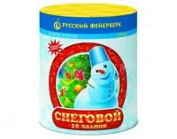 Батарея салютов Снеговой Р7212 купить от производителя Русский Фейерверк — Кашира