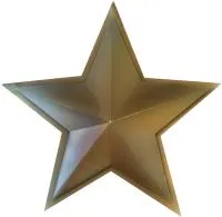 Звезда на памятник состаренная бронза в Кашире (518501)