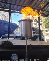 Газовая горелка ГВД 379 10 89 00 ПС (514271) монтаж вечный огонь ø 154 мм. ветроустойчивая  в Кашире