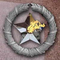 Венок вечный огонь чугун звезда нержавеющая сталь в Кашире (518577)