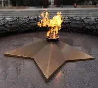 Звезда вечного огня листовая бронза чугун в Кашире (518589)