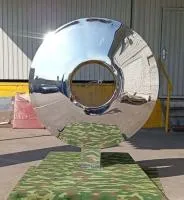 Линза арт объект (519058) ∅ 1000 сталь AISI304 Кашира 