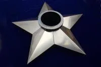 Звезда Вечного огня Ø 800 нержавеющая сталь (197182) в Кашире