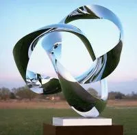 Кольца из нержавеющей стали скульптура (518288) производство арт-объект  в Кашире