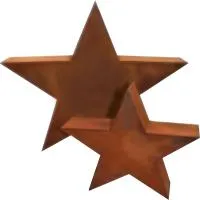 Звезда на монумент кортеновская сталь в Кашире (518500)