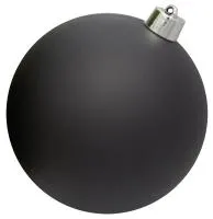 Металлический шар черный (518833) ∅ 750 мм. Кашира