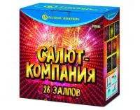 Фейерверк Салют-компания Р7318 купить от производителя Русский Фейерверк — Кашира