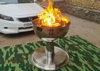 Чаша торжественного огня Афины (51756458) производство для ø 360 мм. ветроустойчивая в Кашире